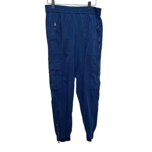 Polo Ralph Lauren Navy Blue Lightweight Jogger Cargo Pants Size Medium